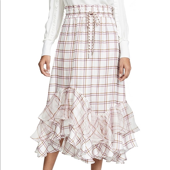 Lee Mathews Holly Ruffle Skirt - Picture 14 of 14